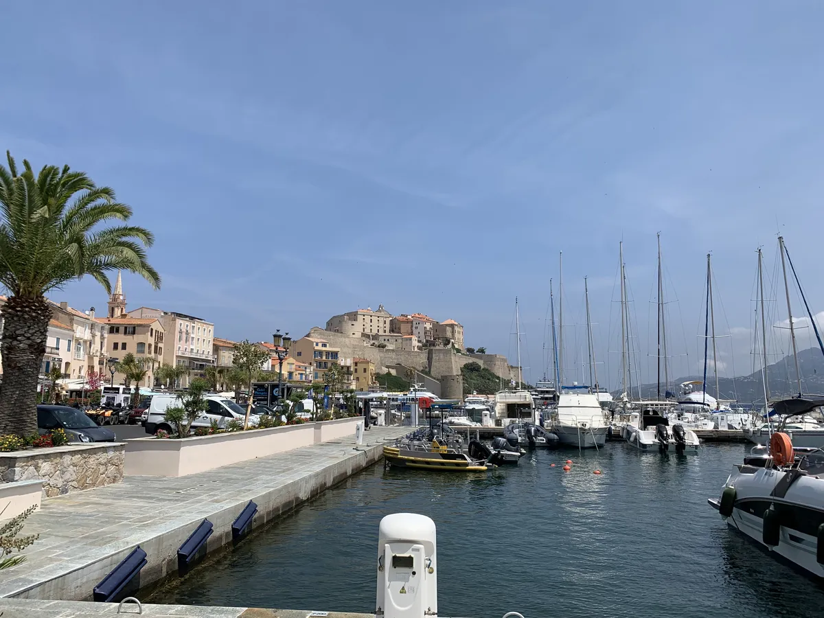 calvi - port et citadelle