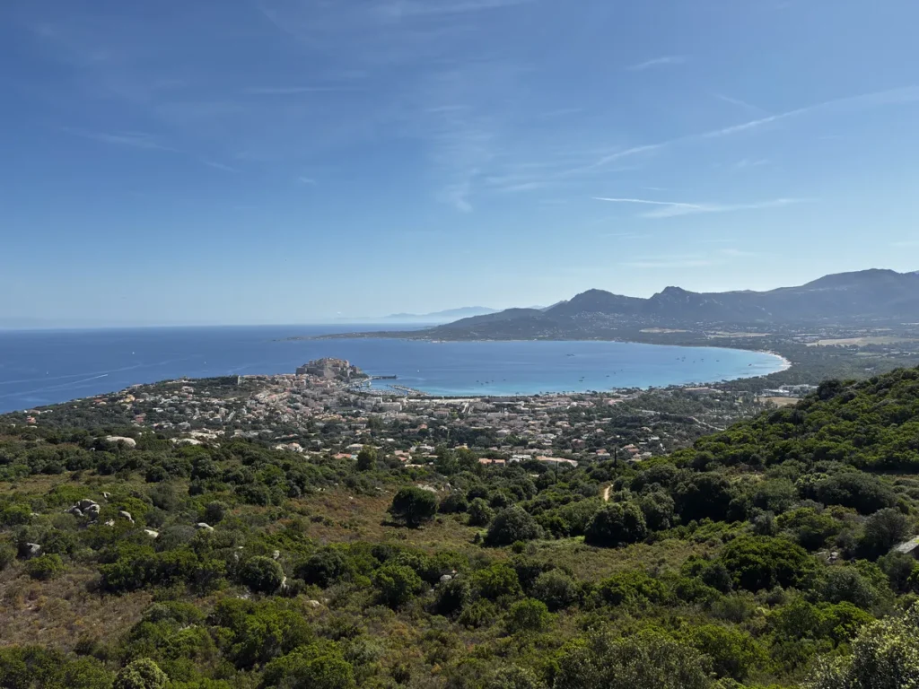 La baie de Calvi en Balagne